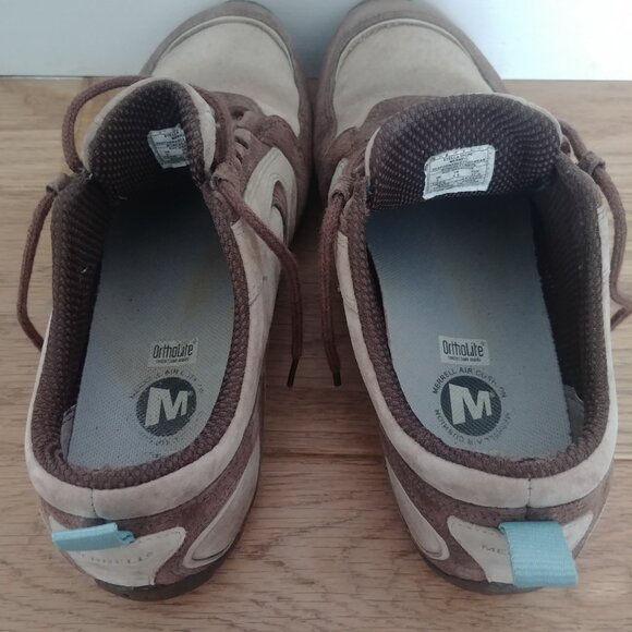 Merrell Womens 7 Brown Taupe Performance Walking Shoes Hikers - Picture 13 of 15